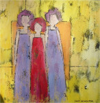 donne 3    40x40    € 125------op 114